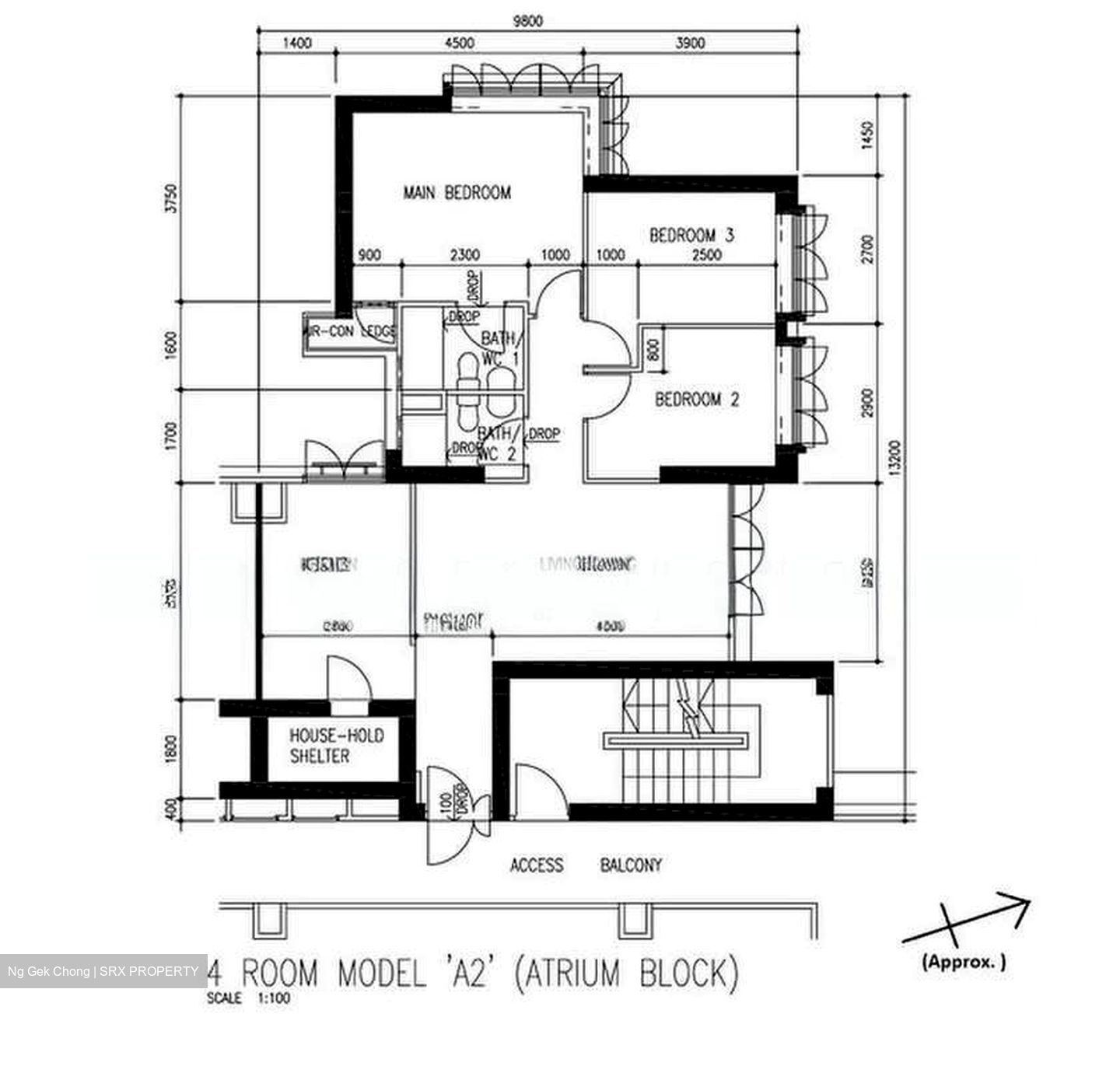 Blk 90 Commonwealth View (Queenstown), HDB 4 Rooms #578620291